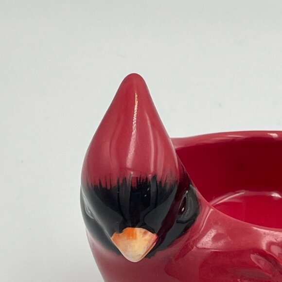 Yankee Candle Cardinal Bird Candle Holder Tea Light Votive Red 2001 - Picture 2 of 7